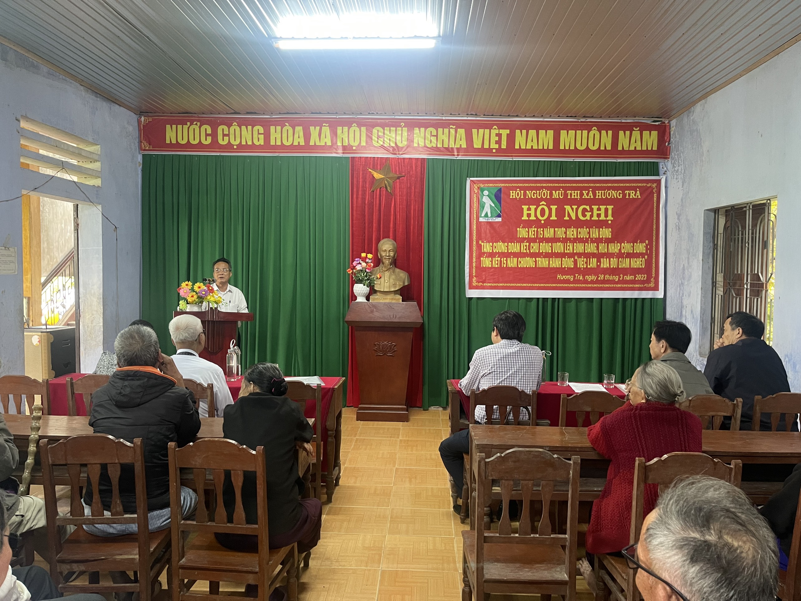 Hội nghị tổng kết 15 năm thực hiện cuộc vận động và chương trình tại thị xã Hương Trà, Thừa Thiên Huế